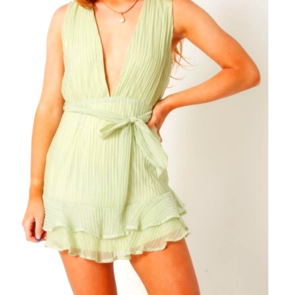 Celin mini Dress green - Picture 1 of 3